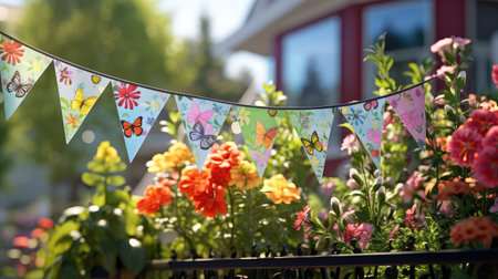 porch spring pennantの素材