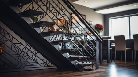 geometric metal designの素材