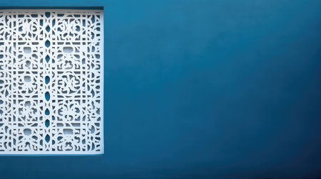 patterns blue wall textureの素材