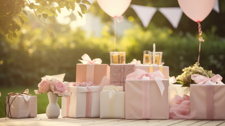 celebration gift bannerの素材