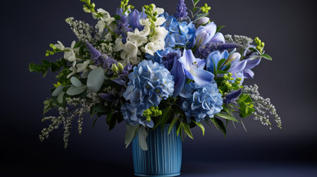vibrant mothers day blueの素材