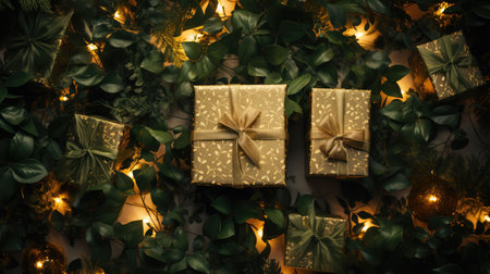 cascading gift box flat layの素材