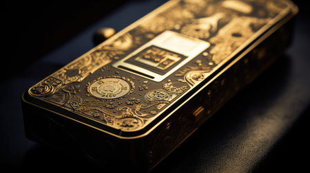 background gold barの素材