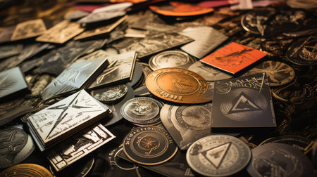 design metal flyerの素材