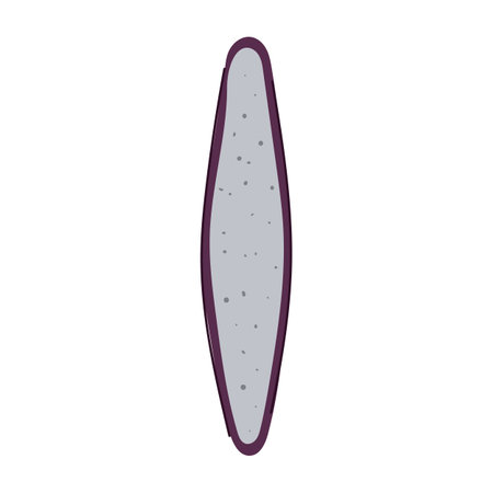 grooming nail file cartoon vector illustrationのイラスト素材
