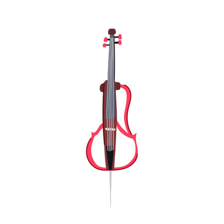 concert cello cartoon vector illustrationのイラスト素材