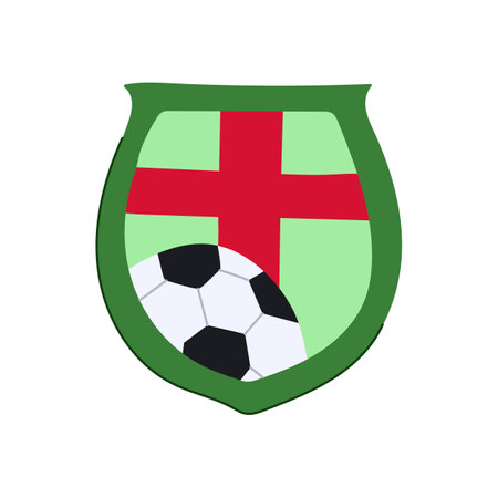 eagle soccer emblem cartoon vector illustrationのイラスト素材