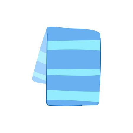 pamper spa towel cartoon vector illustrationのイラスト素材