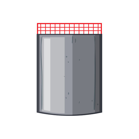 capacity oil tank storage cartoon vector illustrationのイラスト素材