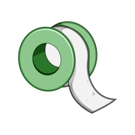 ant pipe seal tape cartoon vector illustrationのイラスト素材
