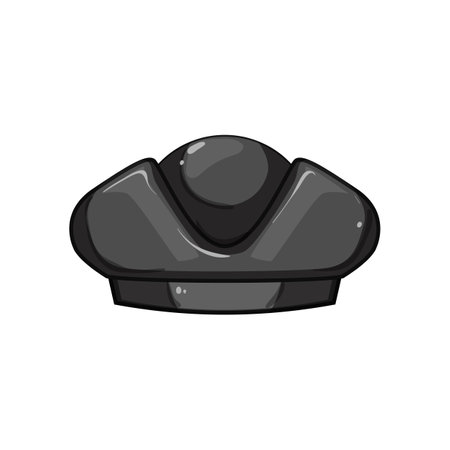 maritime pirate hat cartoon vector illustrationのイラスト素材