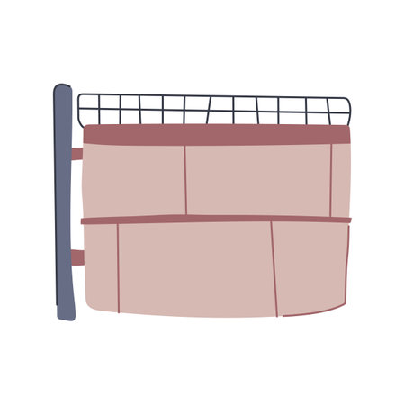 underground oil tank storage cartoon vector illustrationのイラスト素材