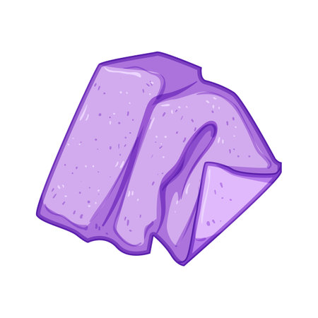 durable microfiber towel cartoon vector illustrationのイラスト素材
