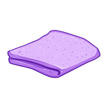 quick microfiber towel cartoon vector illustrationのイラスト素材