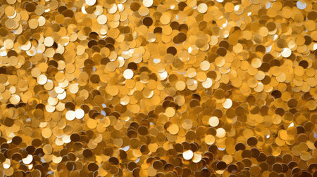 glamor gold sequin background illustration luxury texture, metallic dazzling, elegant radiant glamor gold sequin backgroundの素材