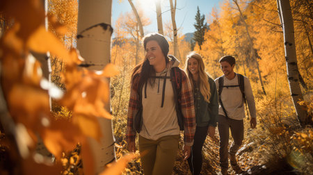 orange utah fall leaves illustration yellow smiling, crisp air, memories nature orange utah fall leavesの素材