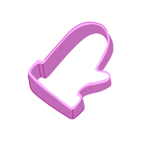 mold cookie cutter cartoon vector illustrationのイラスト素材