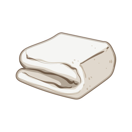 infant blanket baby cartoon vector illustrationのイラスト素材