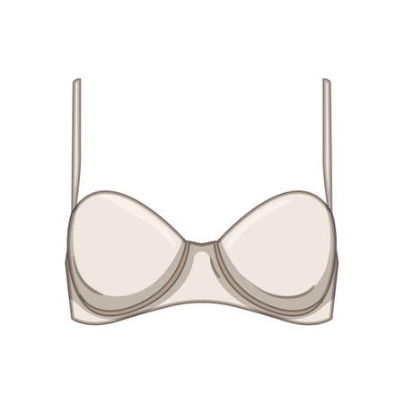 comfort bra modern cartoon vector illustrationのイラスト素材