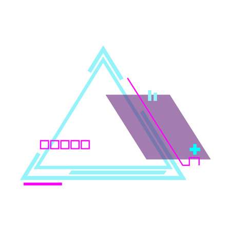 analytics tech banner cartoon vector illustrationのイラスト素材