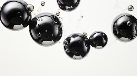 suspended black foilの素材