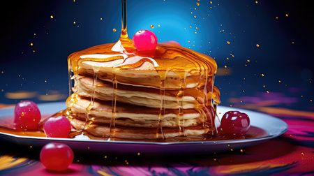 close water color foodの素材