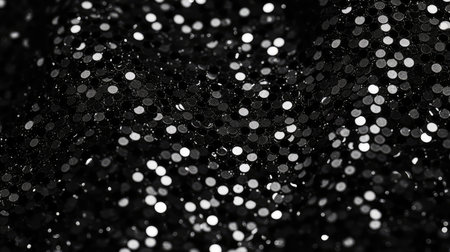 elegant black sparkle textureの素材
