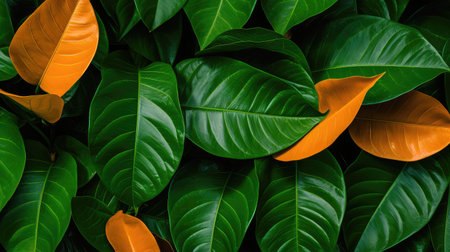 texture bitter orange leavesの素材