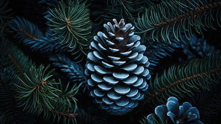 color blue spruceの素材