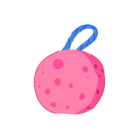 skin washcloth baby cartoon vector illustrationのイラスト素材