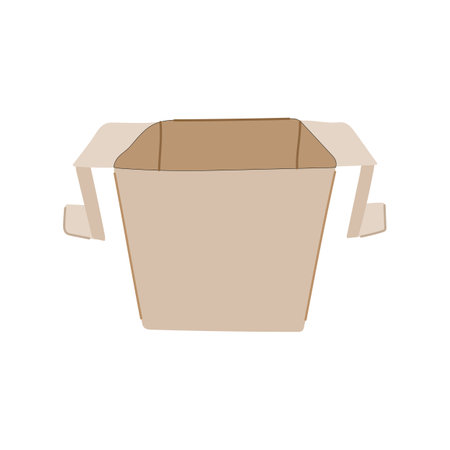 stainless reusable coffee filter cartoon vector illustrationのイラスト素材