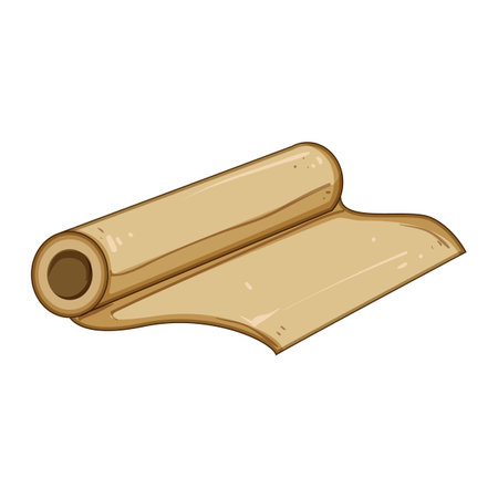 reusable parchment paper cartoon vector illustrationのイラスト素材