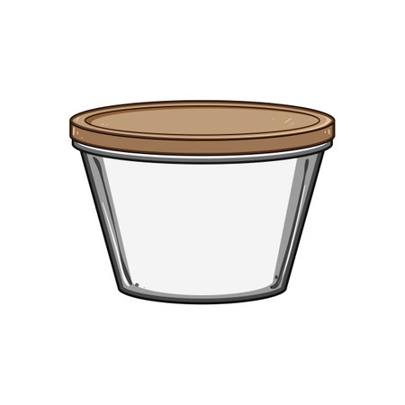 dishwasher glass food storage container cartoon vector illustrationのイラスト素材