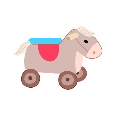 writing educational toy cartoon vector illustrationのイラスト素材