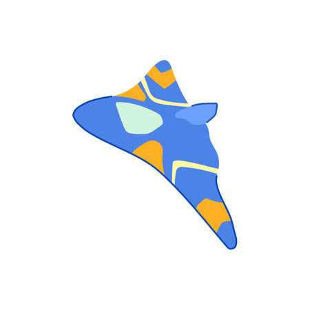 plastic plane toy cartoon vector illustrationのイラスト素材