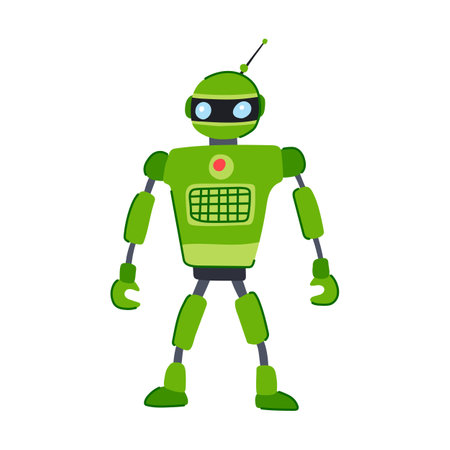 remote robot toy cartoon vector illustrationのイラスト素材