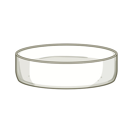 portable sauce dipping bowl cartoon vector illustrationのイラスト素材