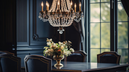 elegance black luxuryの素材