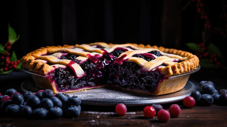 pie blue berryの素材