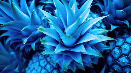 photography blue pineappleの素材
