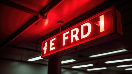 warning code redの素材