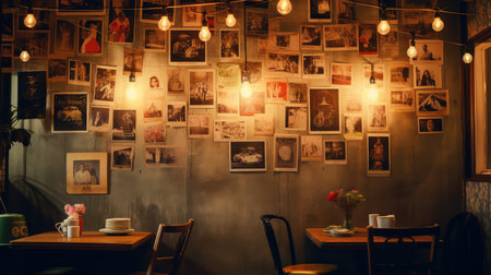 lights cafe wallの素材