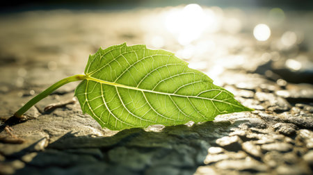 green leaf imageの素材