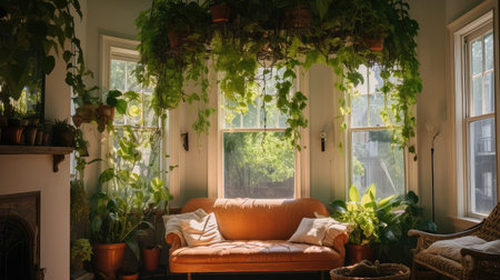 ethereal isolated house plantsの素材