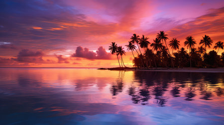 pink island waterの素材