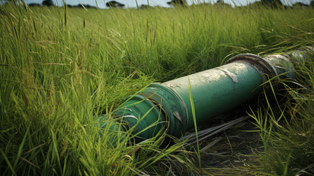 weathered green pipesの素材