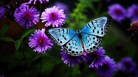 endangered karner blue butterflyの素材