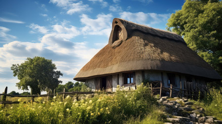 reeds house roof topの素材