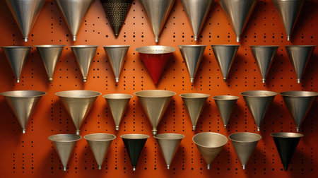 automotive metal funnelの素材