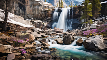 renewal spring in the mountainsの素材